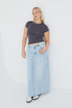 Cali Denim Maxi Skirt, SUMMER BLUE - alternate image 4