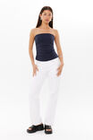 Eva Strapless Top, JANE SPOT NAVY WHITE - alternate image 2