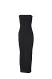 Mary Strapless Maxi Dress, BLACK - alternate image 6