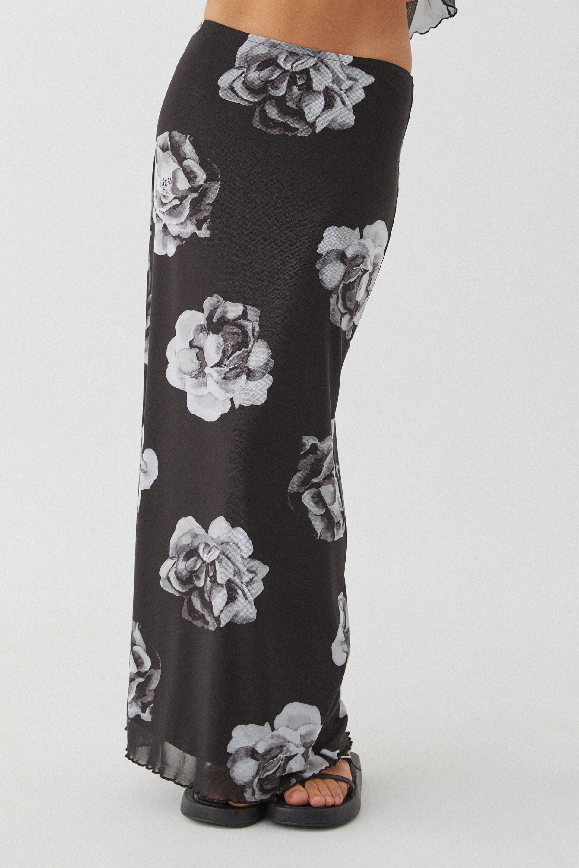 Macy Mesh Maxi Skirt
