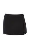 Alice Split Mini Skirt, BLACK - alternate image 6