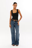 Kirra Scoop Tank, BLACK - alternate image 2