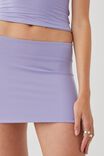 Luxe Hipster Mini Skirt, CLOUDY LILAC - alternate image 2