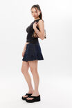 Soft Blair Ruched Tank, BLACK - alternate image 5
