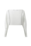 Katya Fluffy Knit Shrug, WINTER WHITE - alternate image 6