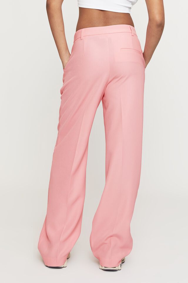 Indigo Tailored Pant, PRETTY IN PINK