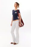 Candi Fitted Ringer Tee, ALL STAR NAVY/14 LONDON - alternate image 3