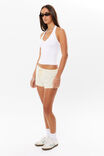 Luxe Halter Top, WHITE - alternate image 5