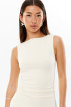 Maya A-Line Mini Dress, LEMON PUFF - alternate image 4