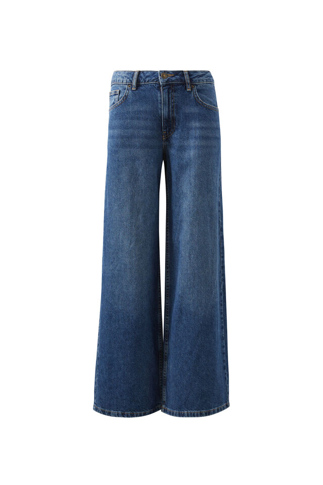 Low Rise Baggy Jean, INDIANA BLUE