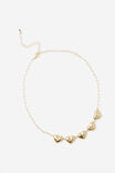 GOLD/MULTI HEART