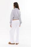 Kelly Quarter Zip Jumper, SILVER GREY MARLE - alternate image 3