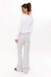 Harriet Henley Long Sleeve Top, WHITE - alternate image 3