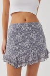 Lola Lace Mini Skirt, FOSSIL GREY - alternate image 4