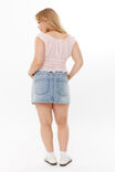 Sienna Ruched Top, GRAPEFRUIT PINK - alternate image 3