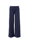 Fold Back Wide Leg Pant, ALL STAR NAVY - alternate image 6