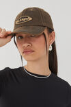 Emily Graphic Baseball Cap, WASHED BROWN/LOS ANGELES - alternate image 2
