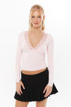 Raven Pleated Mini Skirt, BLACK - alternate image 2