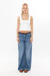 Kirra Scoop Tank, WHITE - alternate image 2