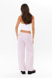 Henley Relaxed Linen Pant, GRAPEFRUIT PINK STRIPE - alternate image 3