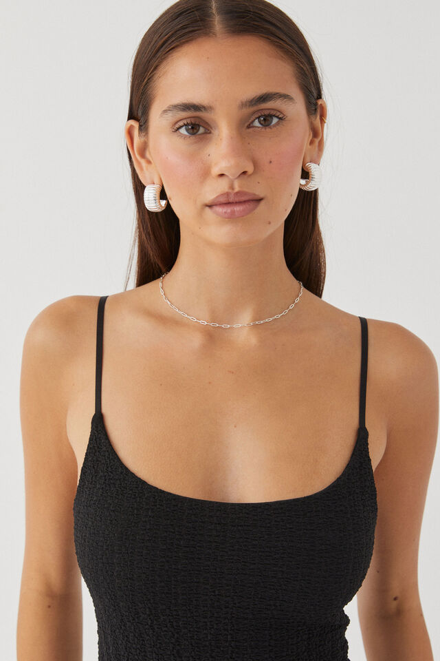 Collective Dress - Bailey Textured Maxi Dress fifth image