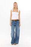 Alora Ruched Top, WHITE - alternate image 2