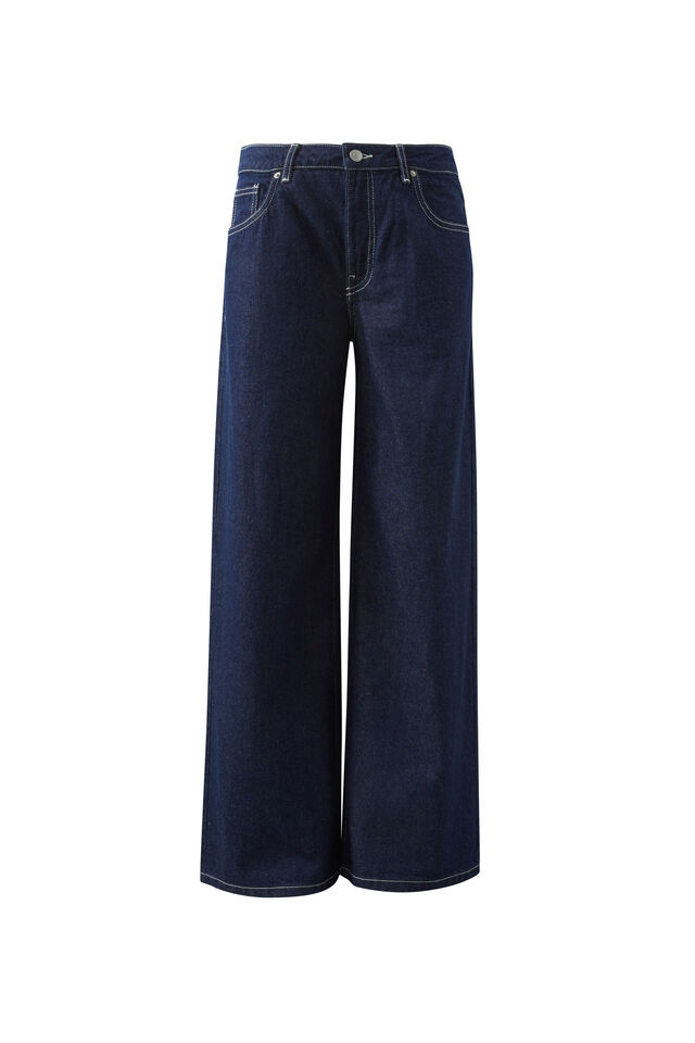 Low Rise Baggy Jean, INDIGO
