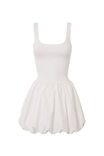 Clara Bubble Mini Dress, WHITE - alternate image 6