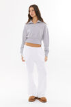 Kelly Quarter Zip Jumper, SILVER GREY MARLE - alternate image 2