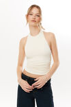 Super Smooth Tiffany Backless Top, SOFT ECRU - alternate image 2