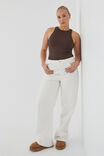 Luxe Sleeveless Bodysuit, ESPRESSO BROWN - alternate image 5