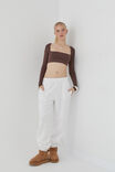 90S Jogger Track Pant, CLOUD WHITE - alternate image 2