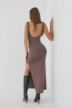 Soft Capri Maxi Dress, BROWN CAROB - alternate image 2