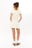 Tattiana T-Shirt Ruched Mini Dress, LEMON PUFF - alternate image 3