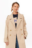 Taylah Trench Coat, TAUPE - alternate image 2