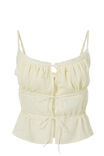 Amy Tie Front Cami, ICED YELLOW - alternate image 6