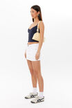 Luxe Strappy V Neck Cami, ALL STAR NAVY - alternate image 5