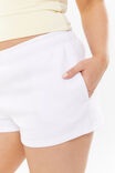 Malia Sweat Short, WHITE - alternate image 4