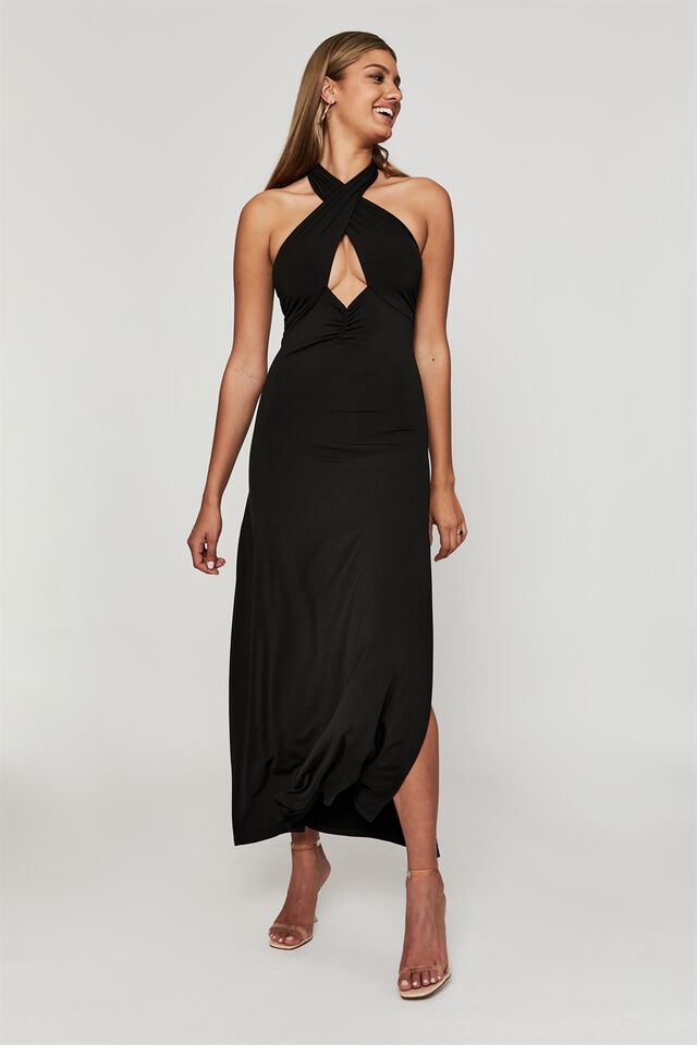 Shop Formal Dress - Sarah Halter Cut Out Maxi Dress third image