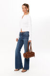Shelby Zip Through Crew Neck Jumper, WINTER WHITE - alternate image 5
