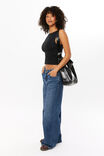 Super Baggy Flare Jean, TOKYO BLUE - alternate image 5