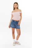 Sienna Ruched Top, GRAPEFRUIT PINK - alternate image 5