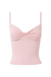 Luxe Twist Front Cami, PINK LEMONADE - alternate image 6