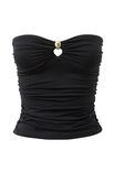 Super Smooth Wilma Tube Top, BLACK - alternate image 6
