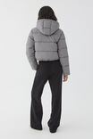 Recycled Puffer Jacket, CEMENT GREY - alternate image 3