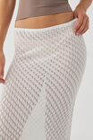 Mischa Crochet Maxi Skirt, WHITE - alternate image 4
