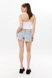 Ollie Shirred Cami, WHITE - alternate image 3