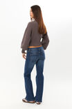 Low Stretch Bootleg Jean, MIDNIGHT BLUE - alternate image 5