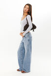 Riri Scoop Neck Long Sleeve Top, GREY MARLE - alternate image 6