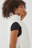 Recycled Puffer Vest, WINTER WHITE - alternate image 4